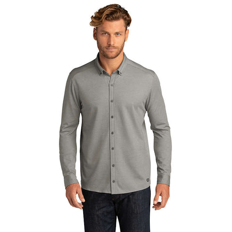 NEW!  OGIO® Code Stretch Long Sleeve Button-Up Shirt