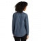 New! Long Sleeve Perfect Denim Shirt - Medium Wash