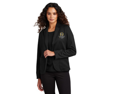 NEW Mercer + Mettle Womens Relaxed Knit Blazer- addit'l colors avail